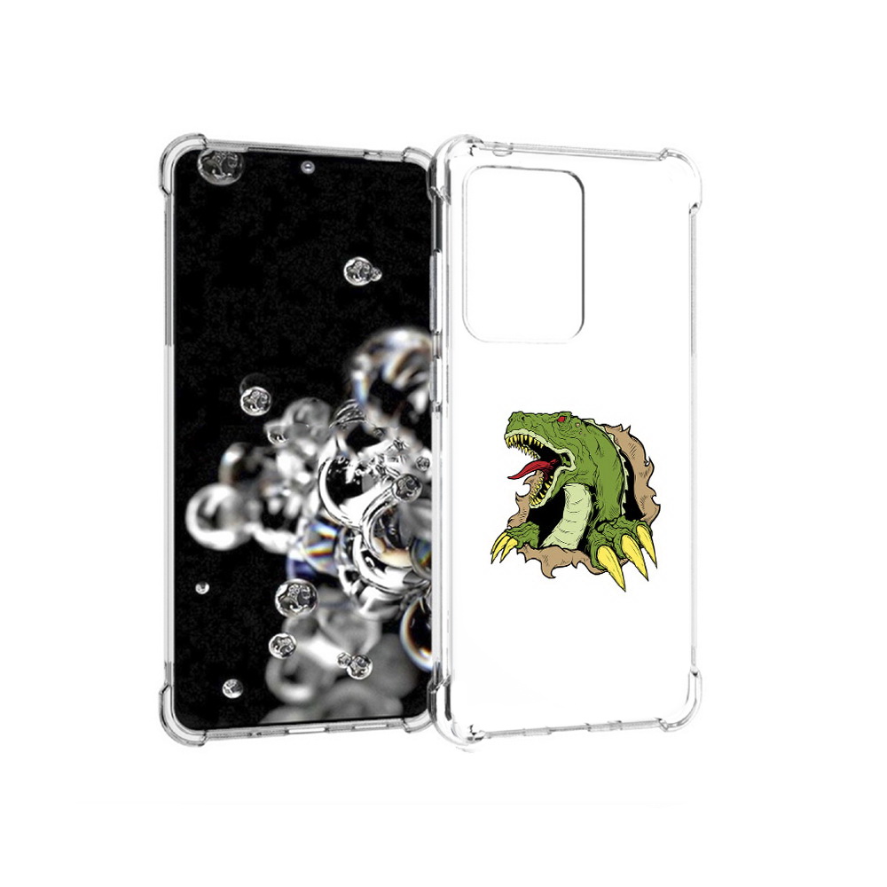 

Чехол MyPads Tocco для Samsung Galaxy S20 Ultra годзила (PT144384.494.290), Прозрачный, Tocco