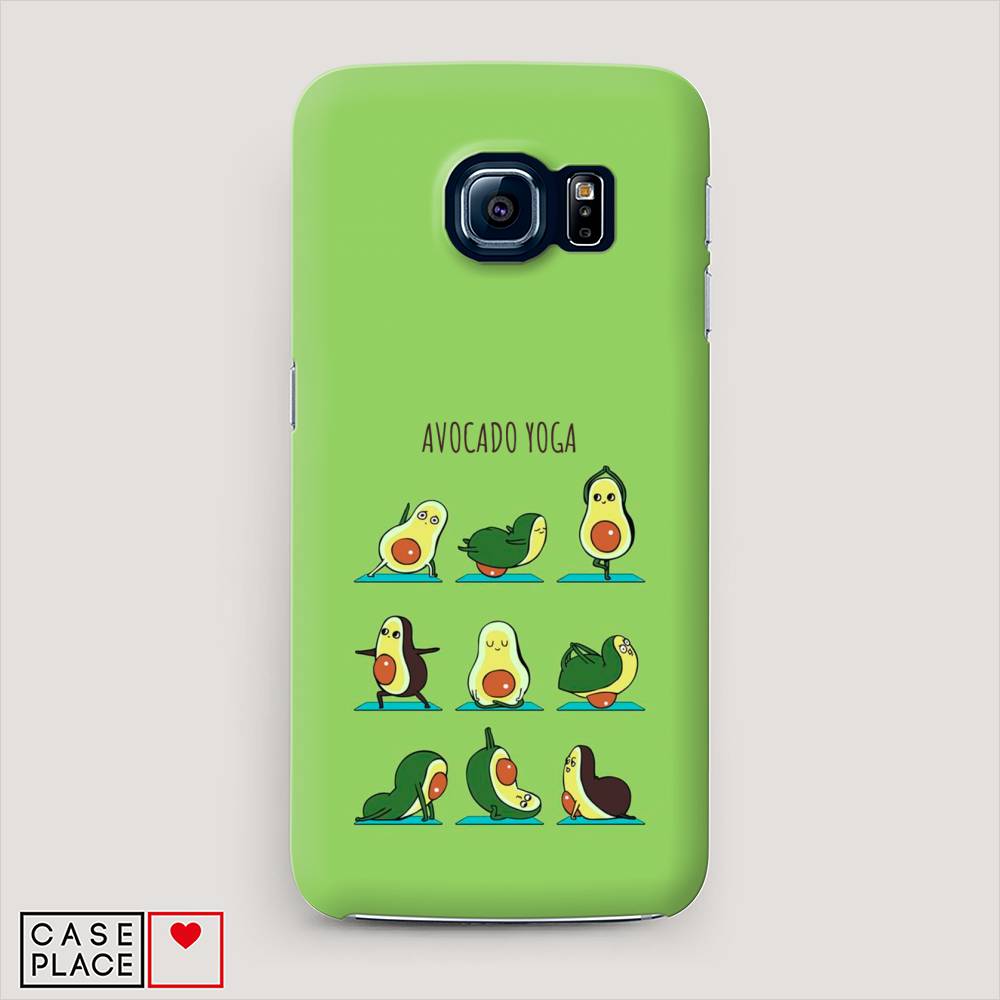 

Чехол Awog "Авокадо йога" для Samsung Galaxy S7, 24520-7
