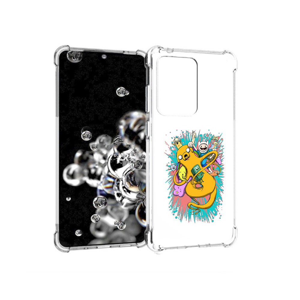 

Чехол MyPads Tocco для Samsung Galaxy S20 Ultra время приключений рисунок, Прозрачный, Tocco