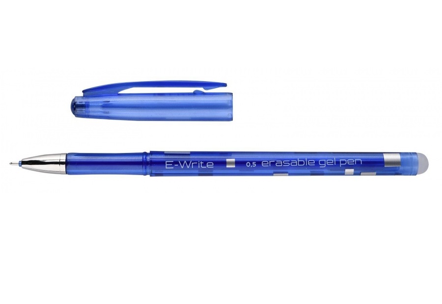 Ручка гелевая LITE E-Write 0.5мм, синий, пиши-стирай