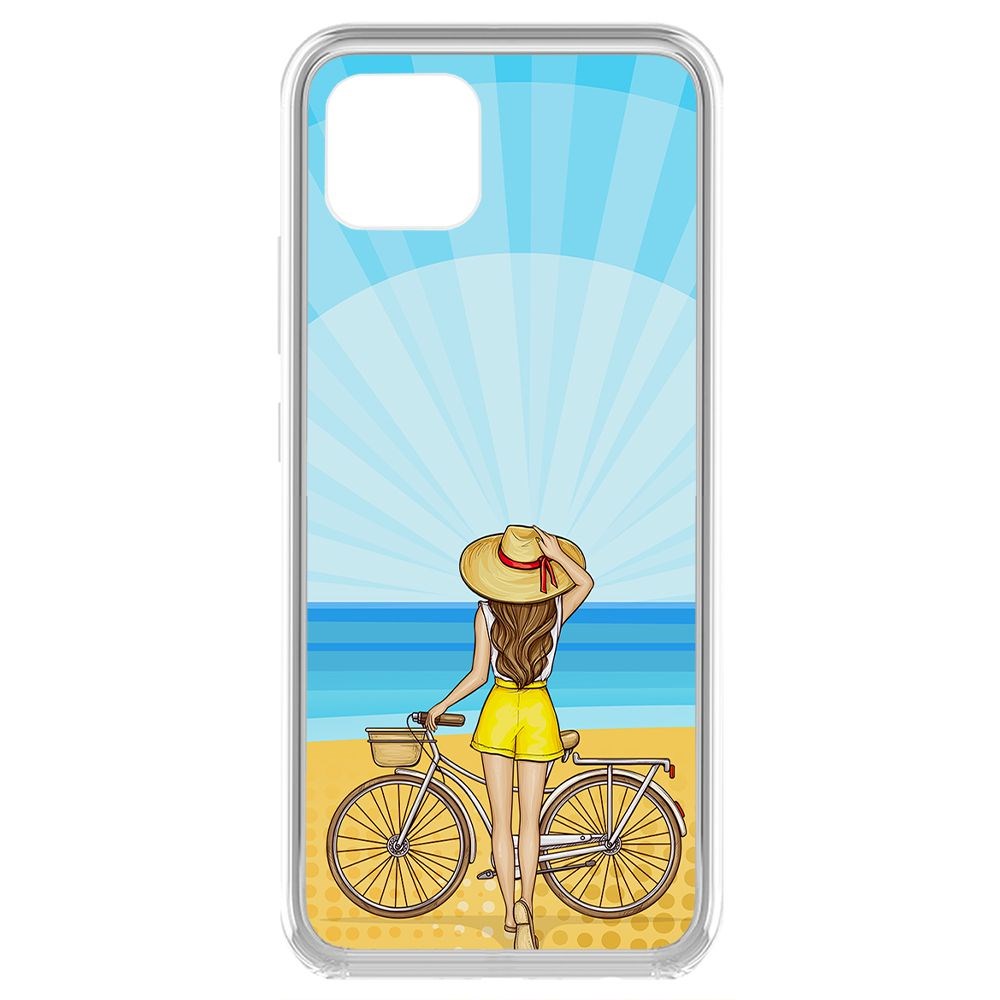 

Чехол-накладка Krutoff Clear Case Шорты женские для Realme C11