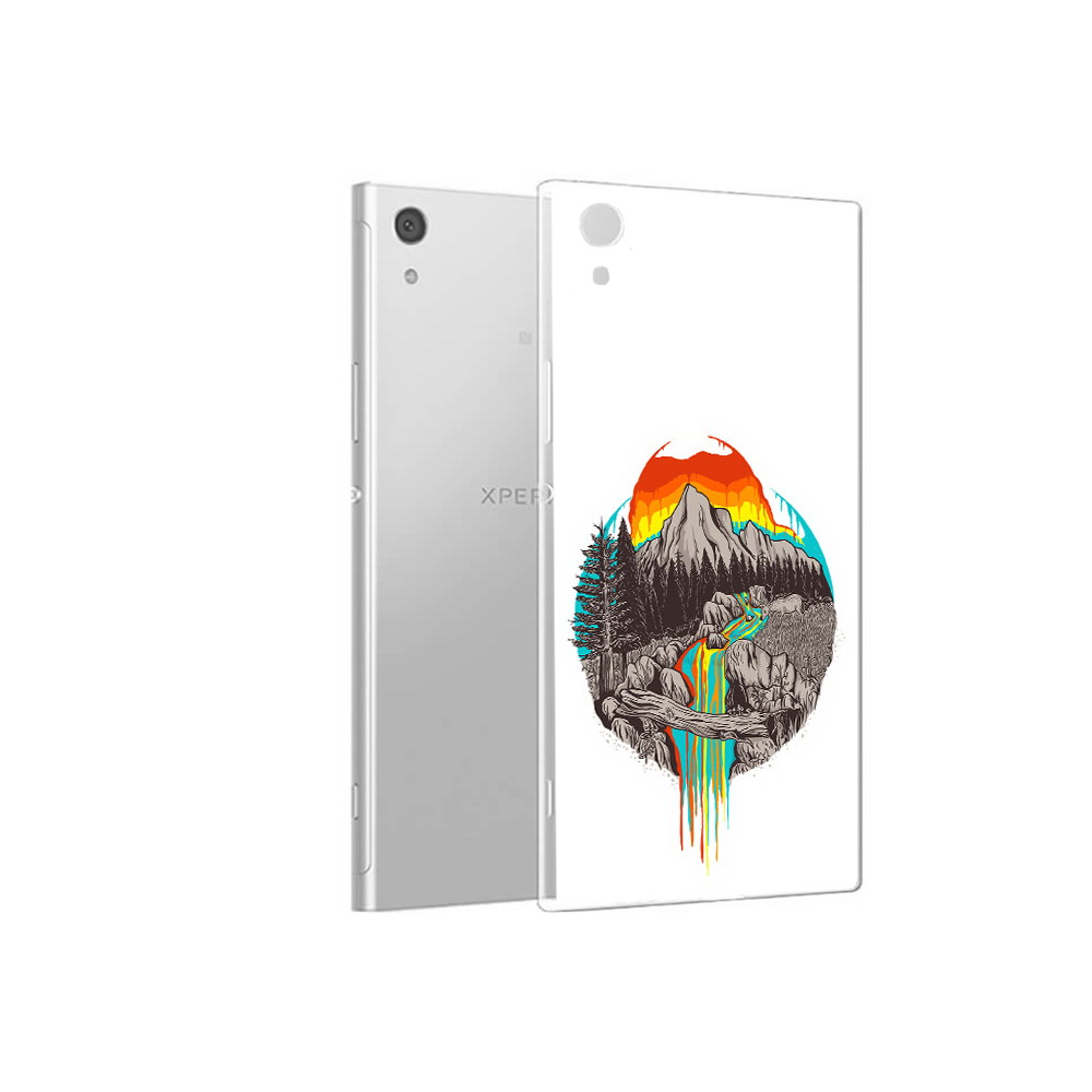 

Чехол MyPads Tocco для Sony Xperia XA1 Радужный водопад (PT67093.240.144), Прозрачный, Tocco