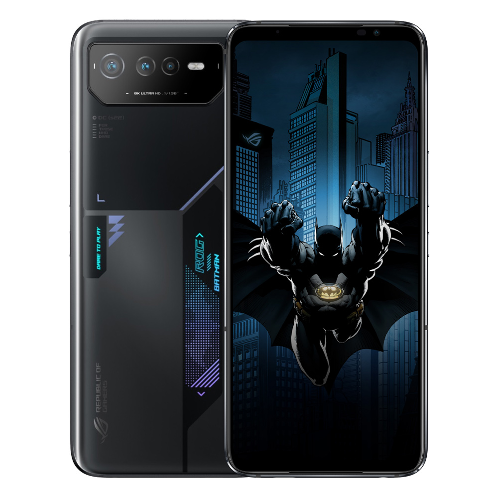 

Смартфон Asus ROG Phone 6 Batman Edition 12/256GB (ASUS_AI2201_C), ROG Phone 6 12/256GB Batman Edition Черный