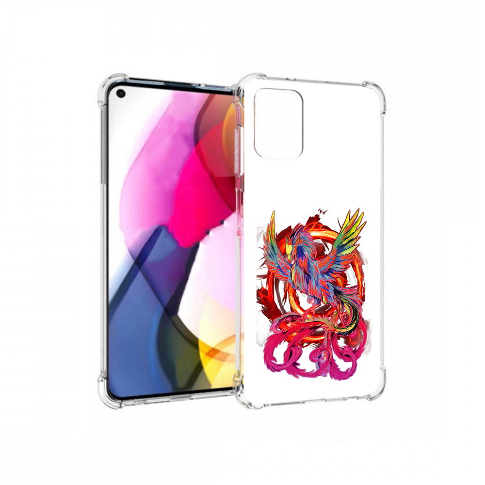 

Чехол MyPads Tocco для Motorola Moto G красочный феникс (PT227060.366.414), Прозрачный, Tocco