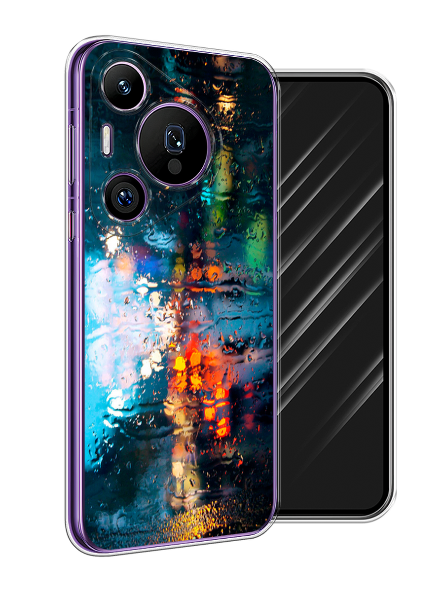 

Чехол Awog на Huawei Pura 70 Pro/70 Pro Plus "Абстракция 28", Бирюзовый, 6124450-1