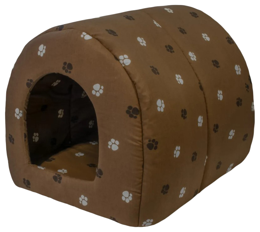 Домик для кошек и собак Yami-Yami Арка, коричневый, 41x40x45см