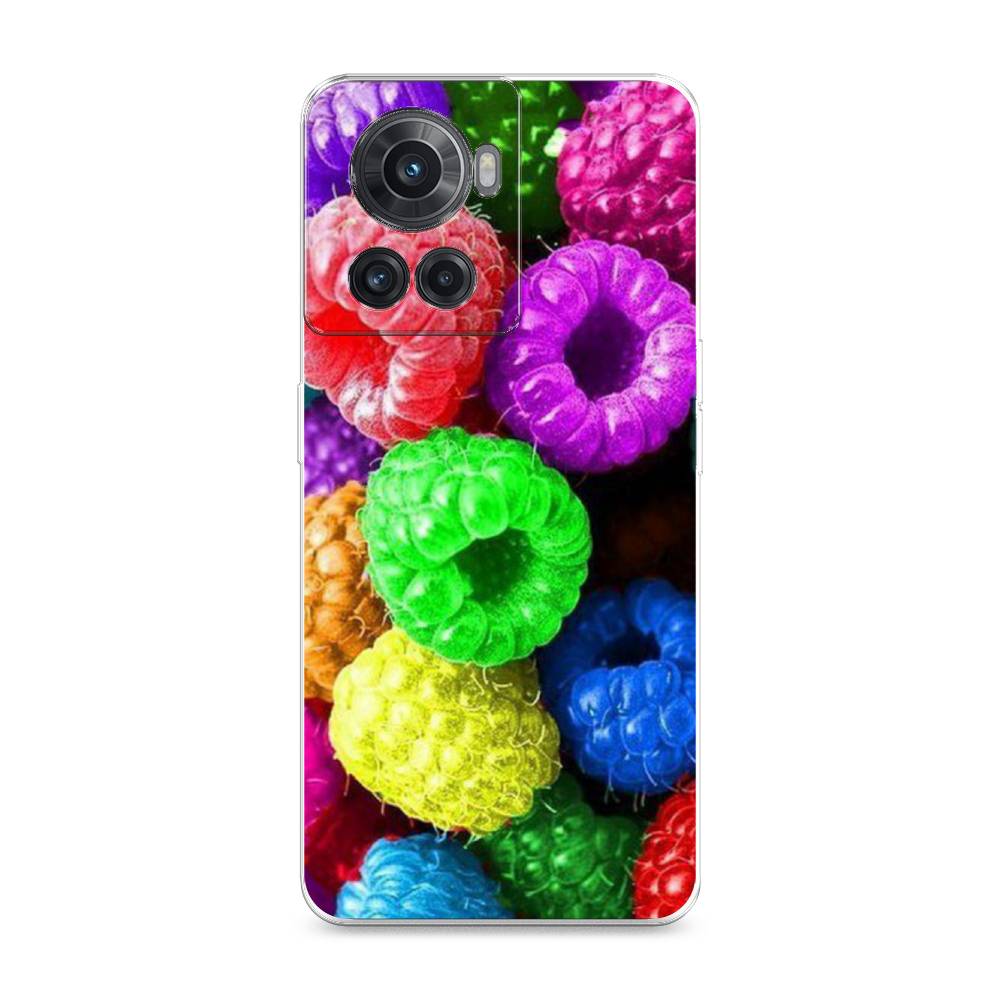 

Чехол Awog на OnePlus 10R / ВанПлас 10R "Разноцветная малина", 152950-10