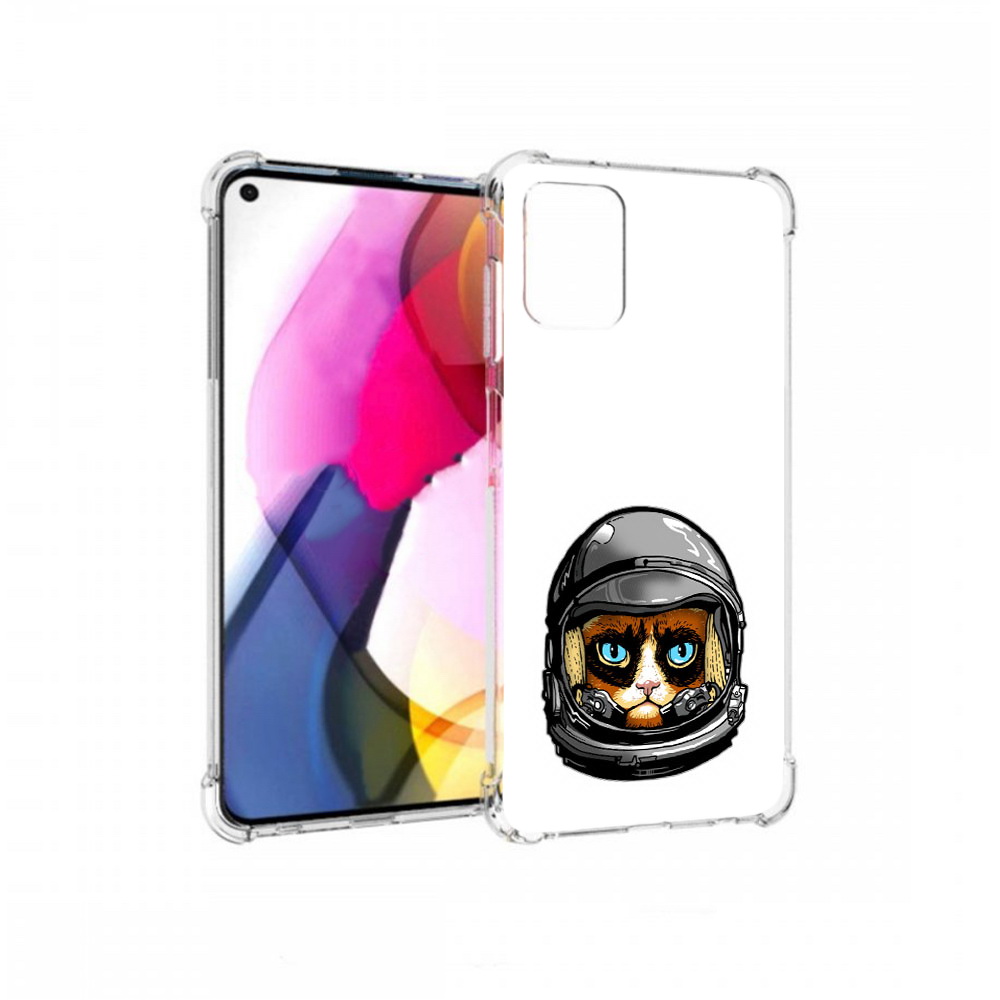 

Чехол MyPads Tocco для Motorola Moto G кот космонавт (PT227060.366.400), Прозрачный, Tocco