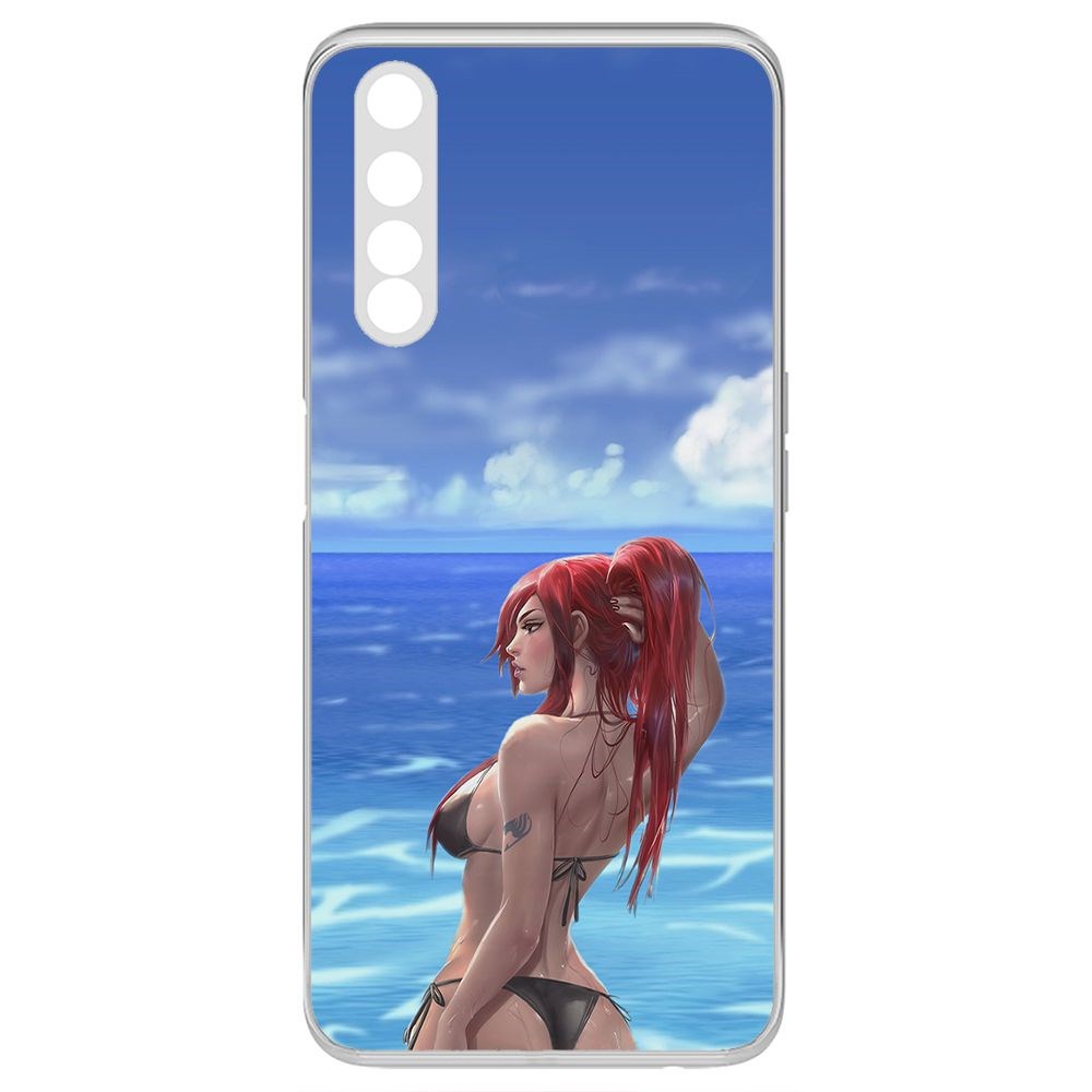 фото Чехол-накладка krutoff clear case купальник женский для realme 6