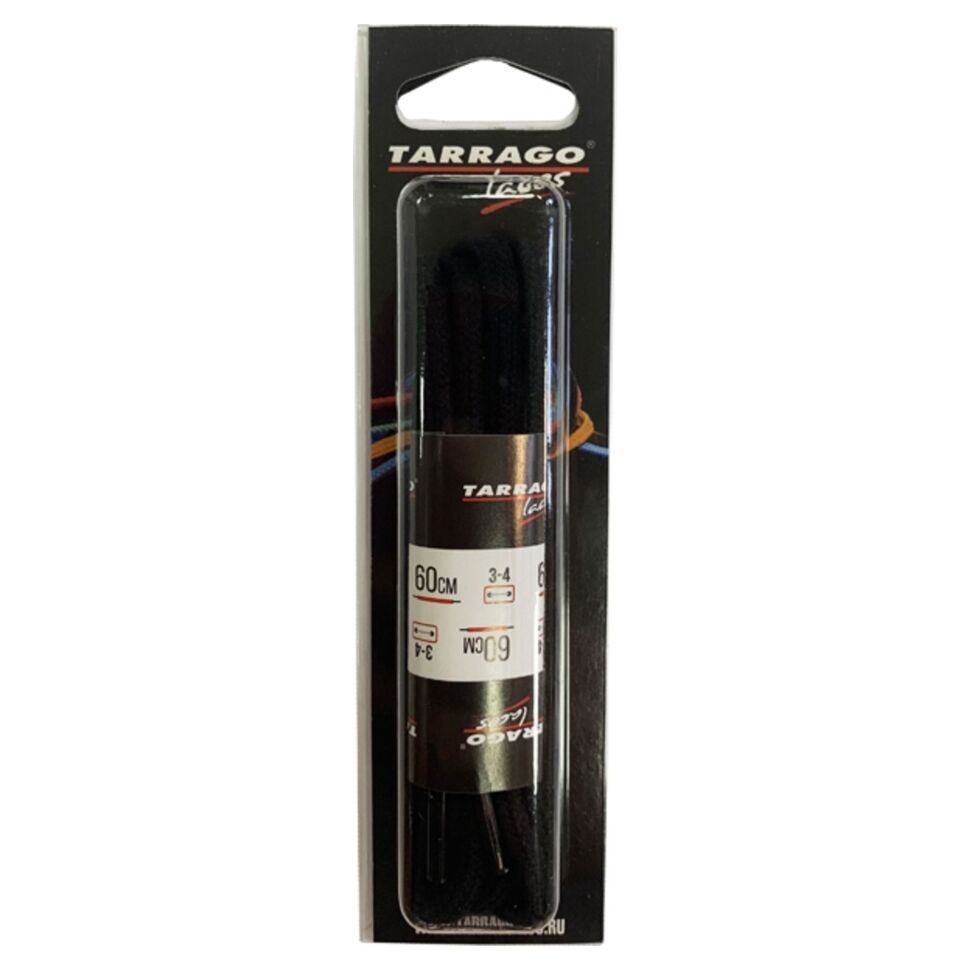Шнурки Tarrago TL6002 черные 60 см