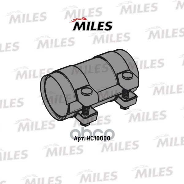 

Гофра Miles Hc10000 Соединитель Труб Глушителя D=40 L=80 Miles арт. HC10000