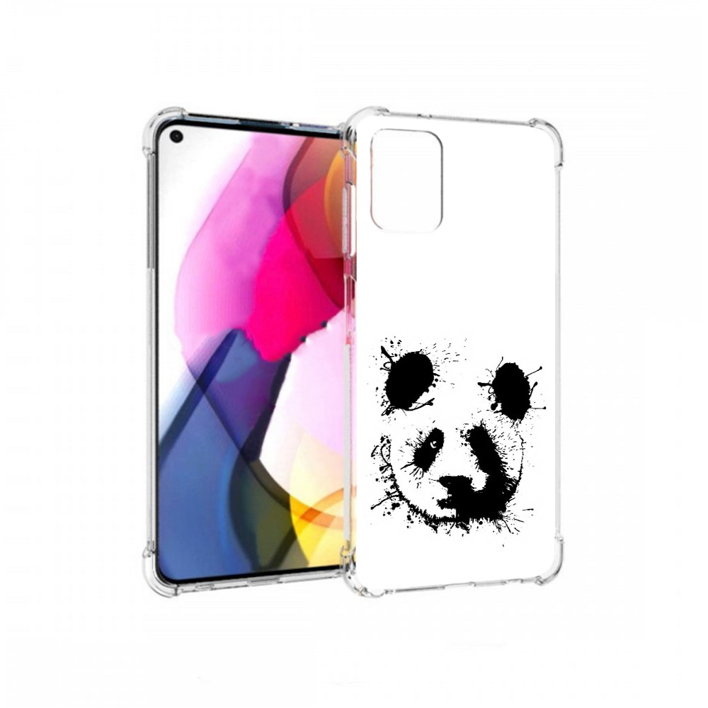 

Чехол MyPads Tocco для Motorola Moto G клякса-панда (PT227060.366.389), Прозрачный, Tocco