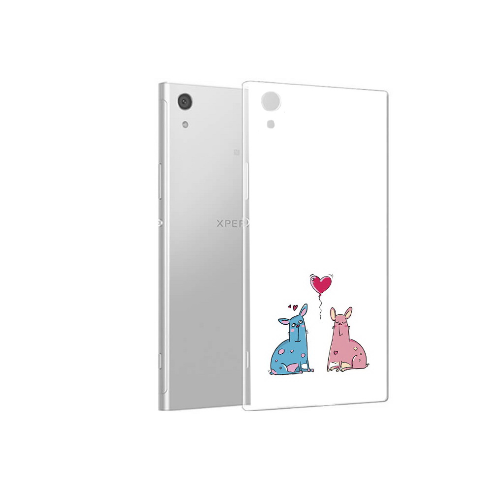 

Чехол MyPads Tocco для Sony Xperia XA1 Лама любовь (PT67093.240.102), Прозрачный, Tocco