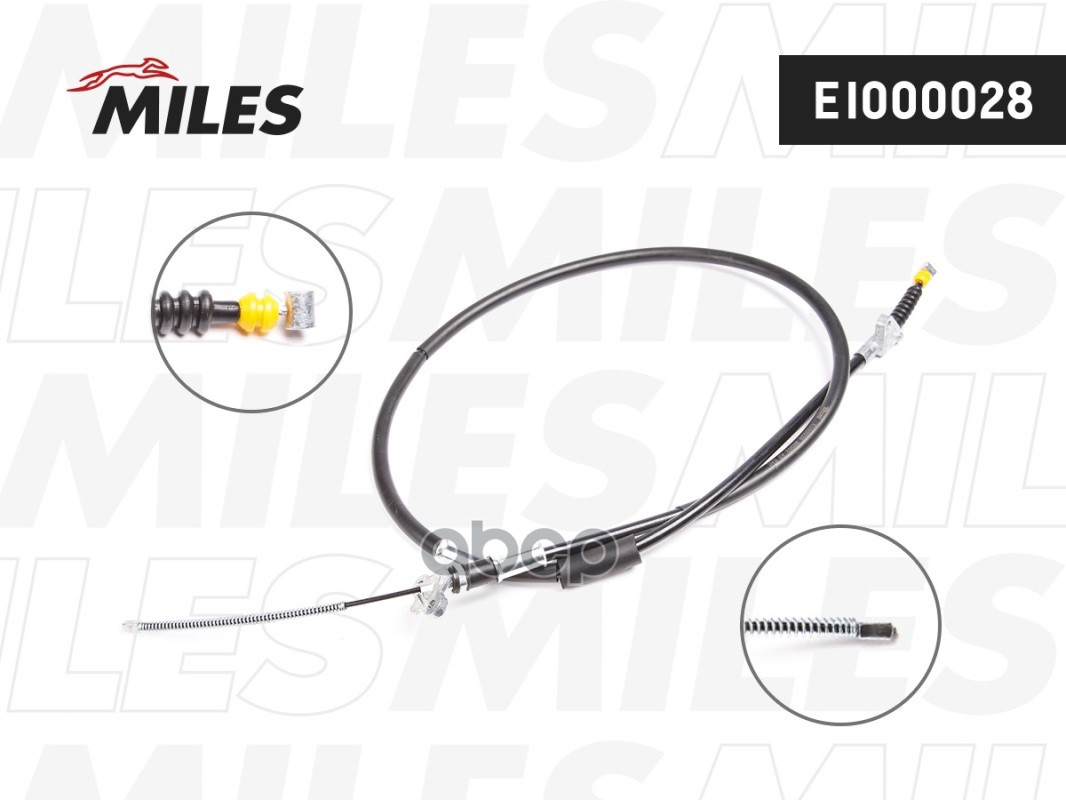 Трос Ручного Тормоза Miles Ei000028 Miles арт. EI000028