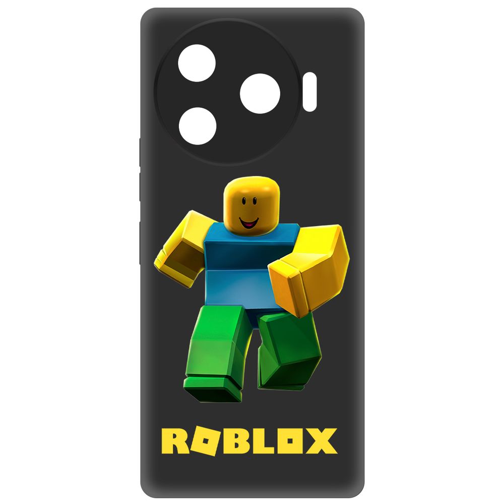 

Чехол-накладка Krutoff Soft Case Roblox-Классический Нуб для TECNO Camon 30 Pro 5G черный