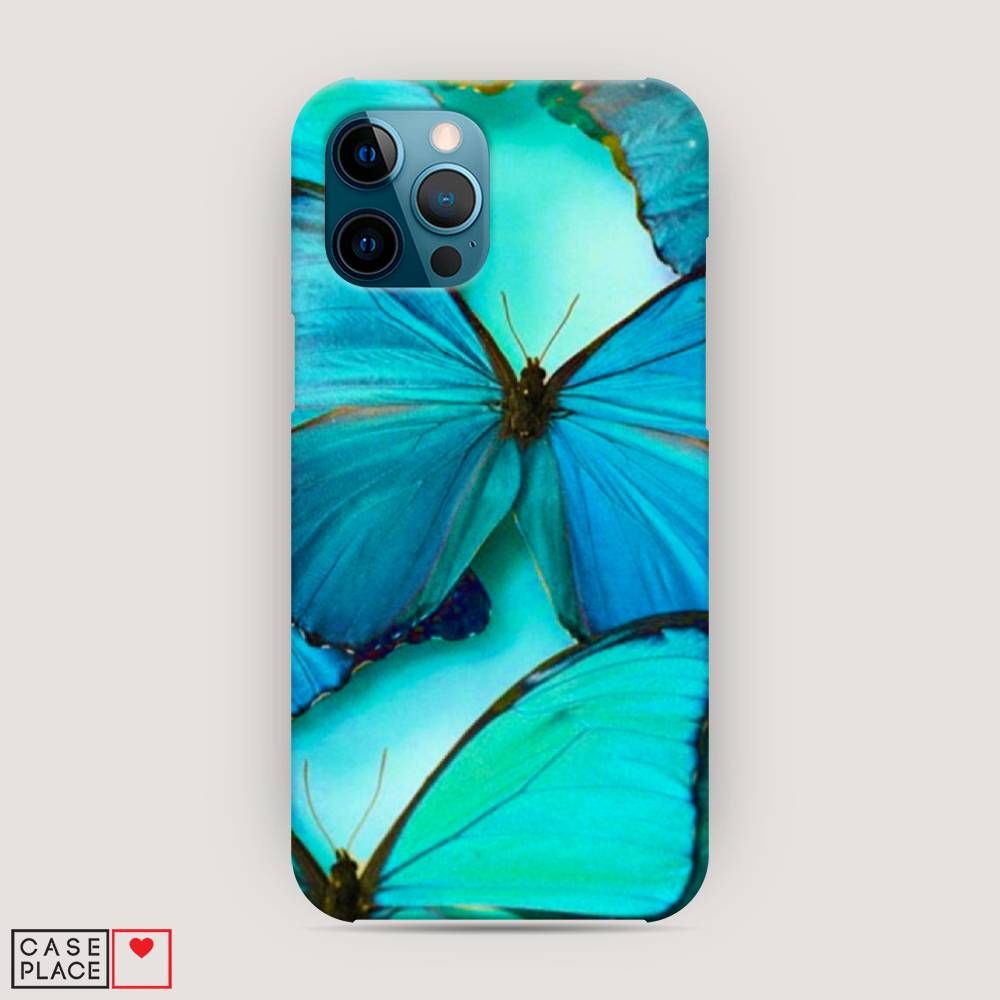 

Пластиковый чехол "Неоновые бабочки" на Apple iPhone 12 Pro Max, 12720-3