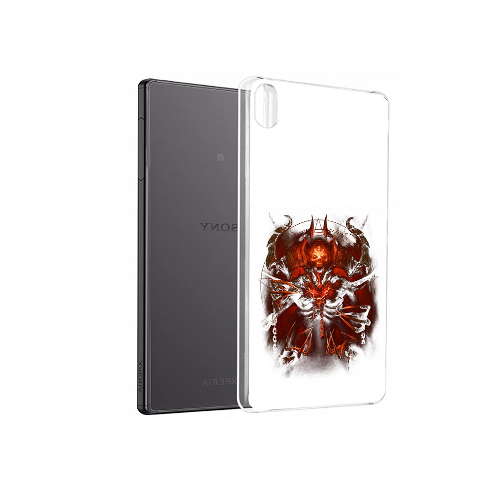 

Чехол MyPads Tocco для Sony Xperia X Performance яркий демон (PT28977.239.708), Прозрачный, Tocco