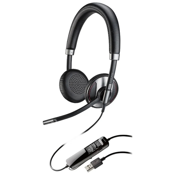 наушники Plantronics Blackwire C725 UC черный (10092288)