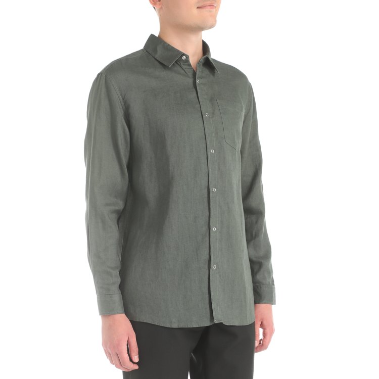 

Рубашка мужская Maison David SHIRT зеленая 3XL, SHIRT