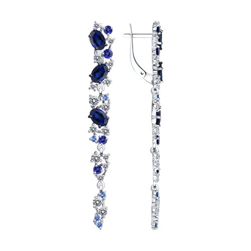 

Серьги из серебра TEO MAORI 894022427, фианит, 894022427
