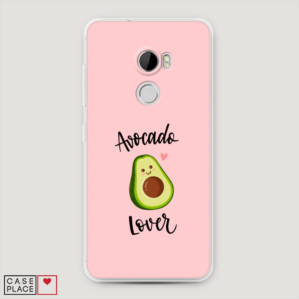 

Чехол на HTC One X10 "Avocado lover", Розовый;зеленый, 101850-6