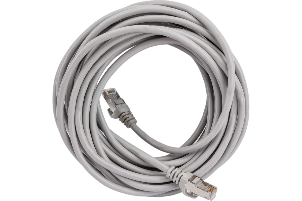 

Патч-корд NoBrand RJ-45 - RJ-45 вилка-вилка 7.5м (PP6-7.5M) серый