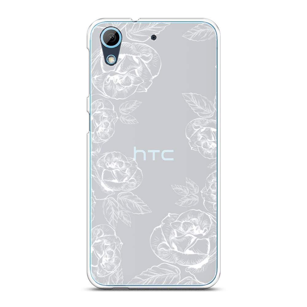 

Чехол на HTC Desire 626 "Розы графика", Черный;серый, 101650-2