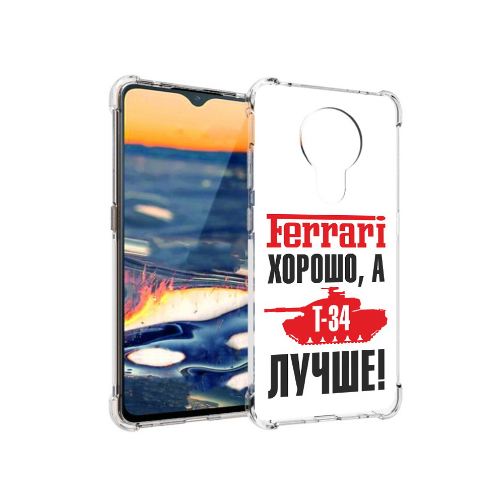 

Чехол MyPads Tocco для Nokia 5.3 т 34 лучше (PT227052.106.635), Прозрачный, Tocco