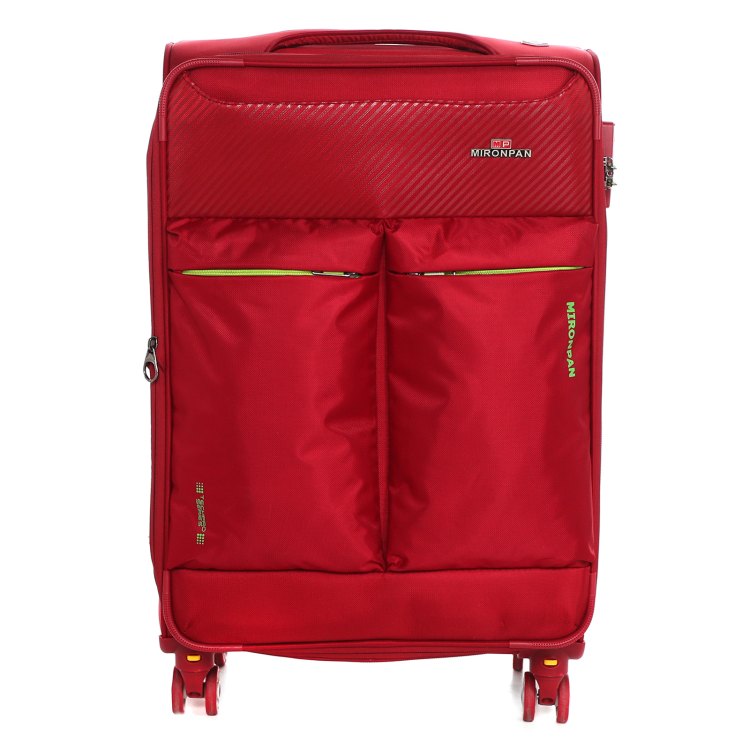 

Чемодан унисекс Mironpan 50161 M бордовый, 65x43x28 см, 50161 M