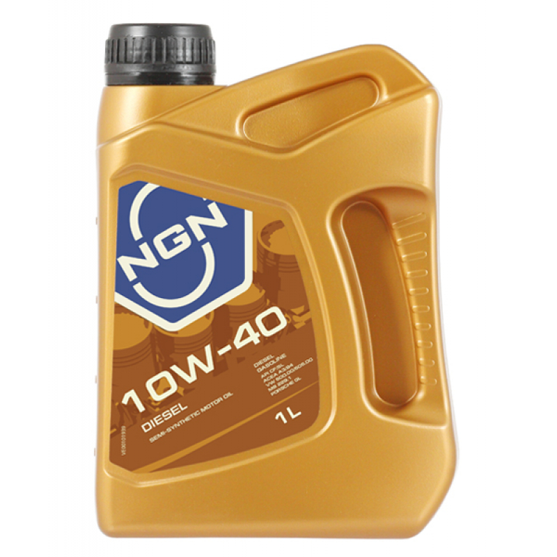 Моторное масло NGN синтетическое DIESEL 10W40