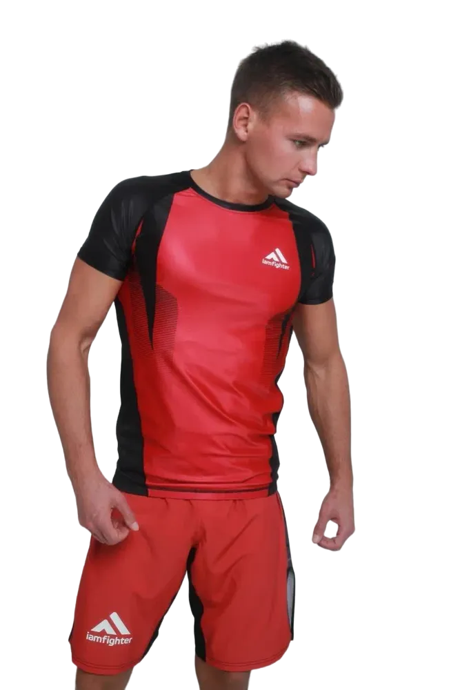 Рашгард Iamfighter basic р.2XL, red