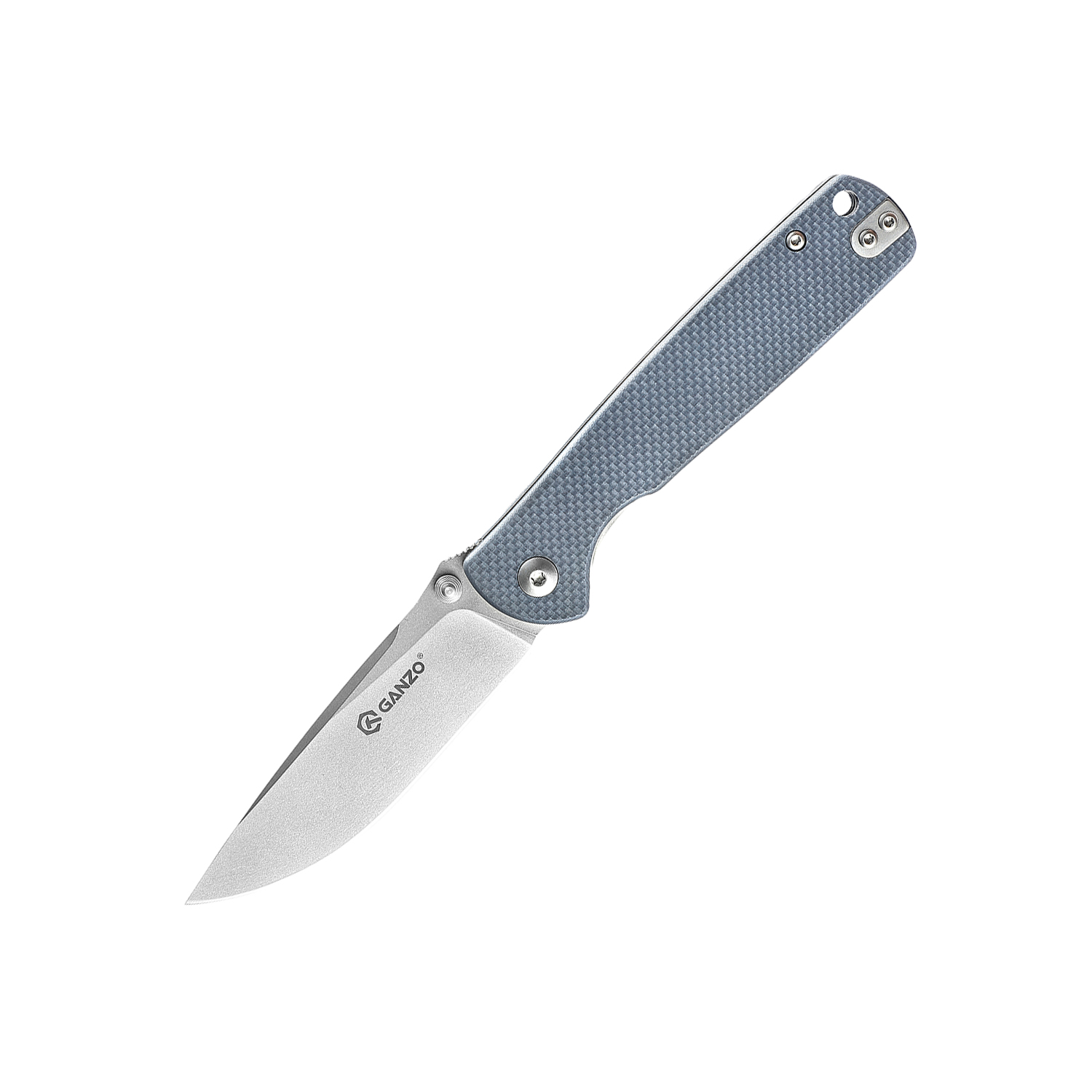 Нож складной туристический Ganzo G6805-GY серый сталь 8CR14
