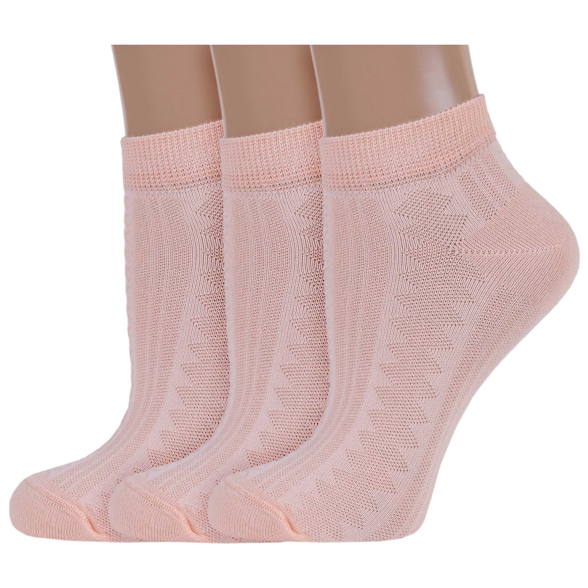 

Комплект носков женских Rusocks 3-Ж3-23836 розовых 23-25, Розовый, 3-Ж3-23836
