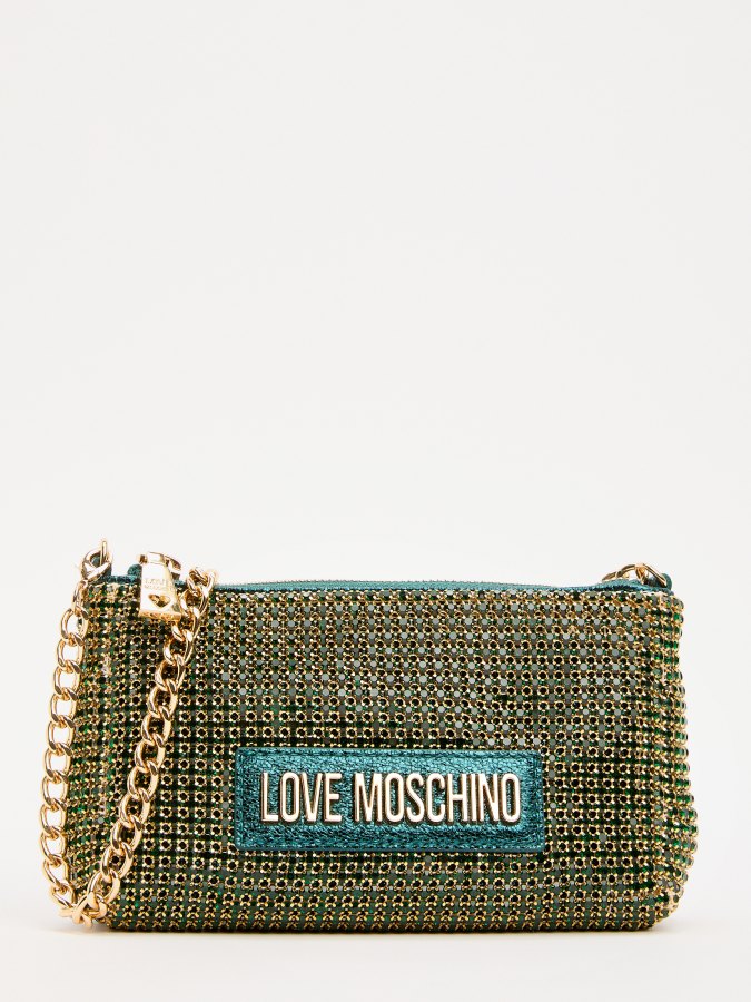 

Сумка женская Love Moschino JC4046PP FW24, зеленый, JC4046PP FW24