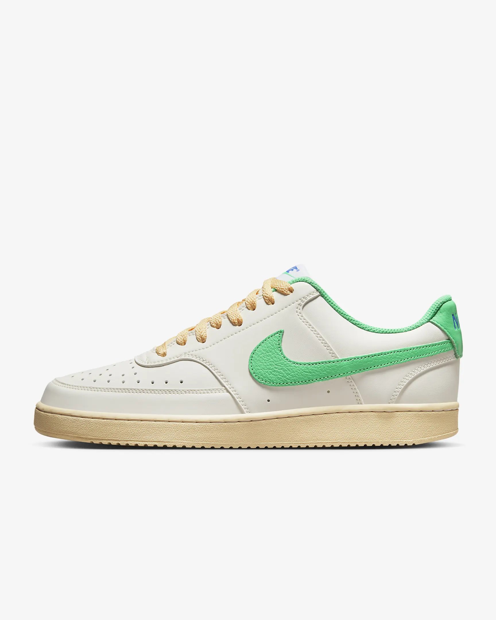

Кеды мужские Nike FJ5437-133 бежевые 8 US, Бежевый, Court Vision Low