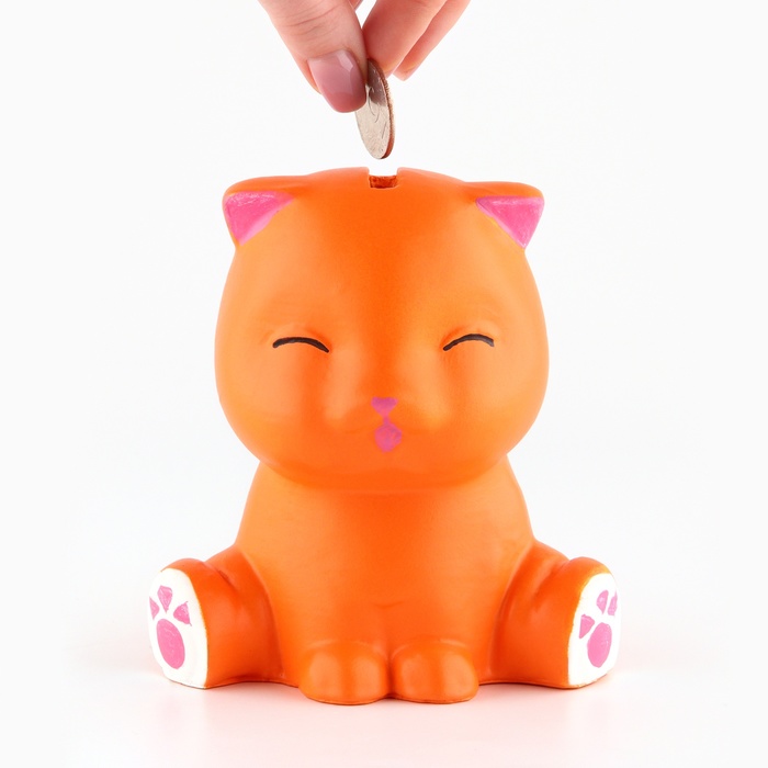 

Копилка Кот из гипса