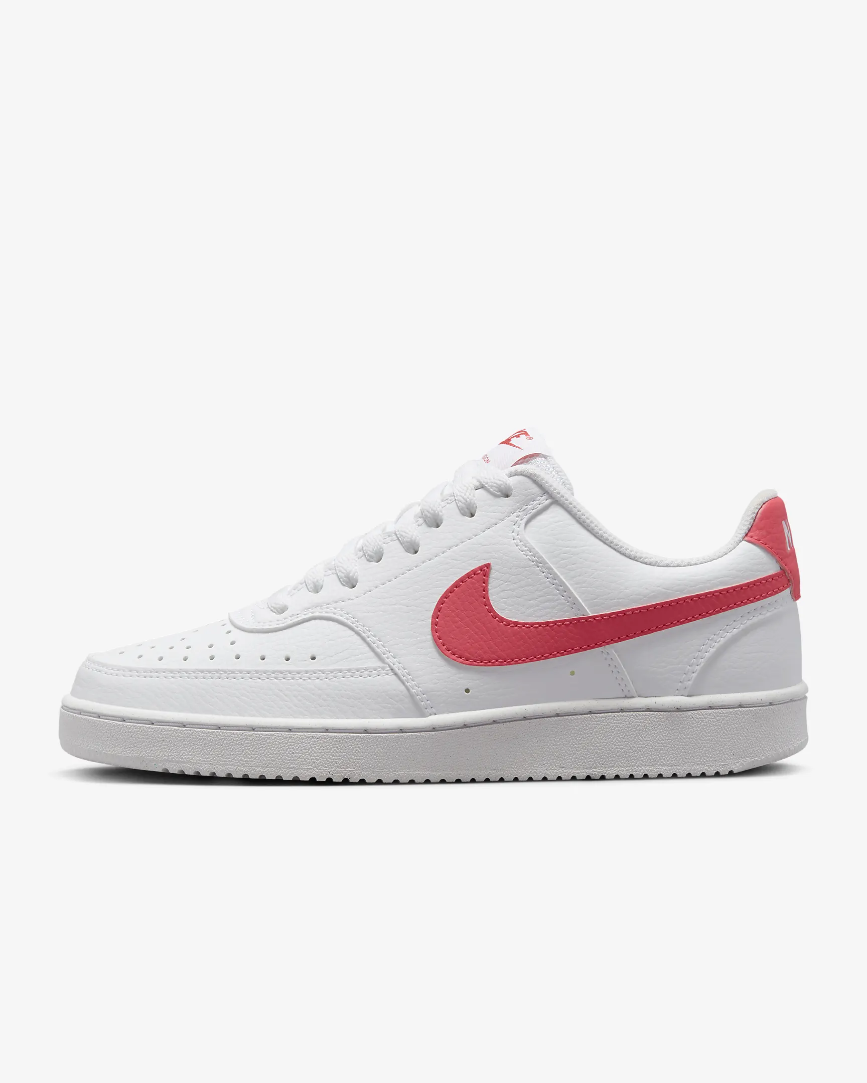Кроссовки женские Nike Court Vision Low W белый/коралловый RU 39,5