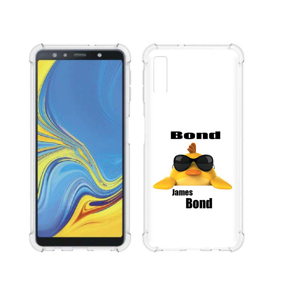 

Чехол MyPads Tocco для Samsung Galaxy A7 (2018) бонд (PT95255.558.246), Прозрачный, Tocco