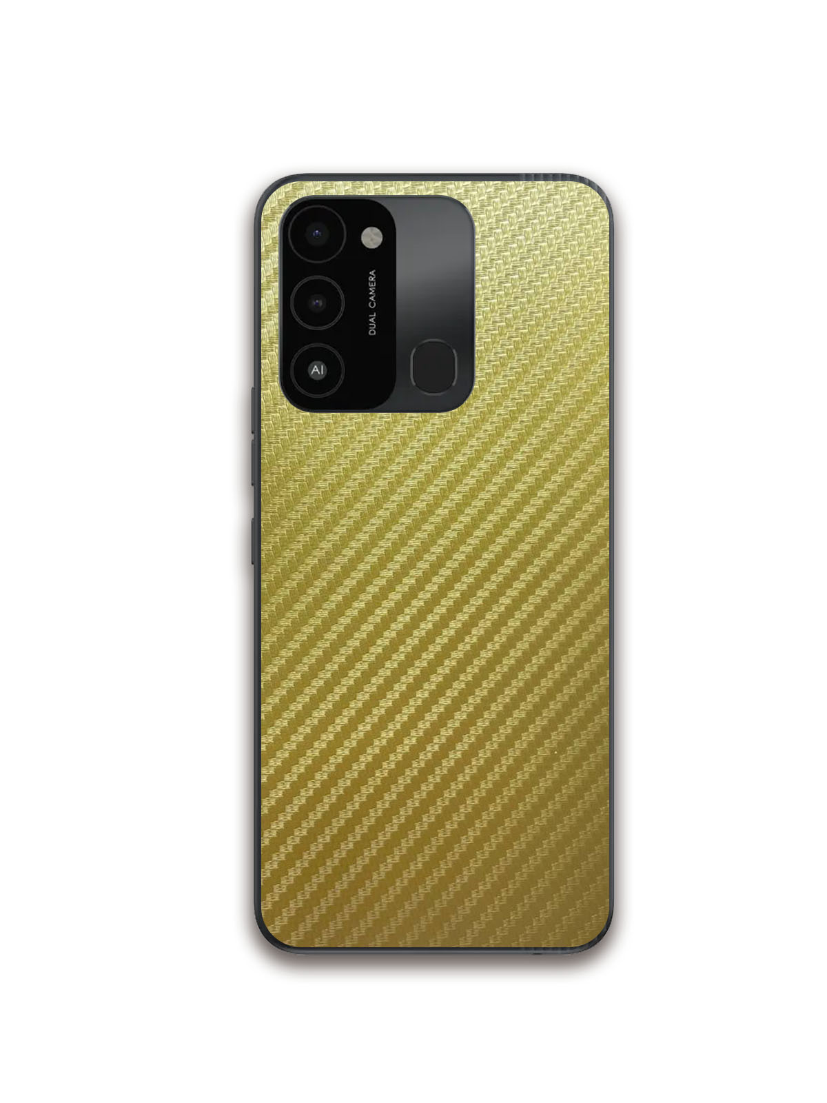 

Гидрогелевая пленка LuxCase на Tecno Spark 8C, Золотистый Карбон, GF10218, GF10218