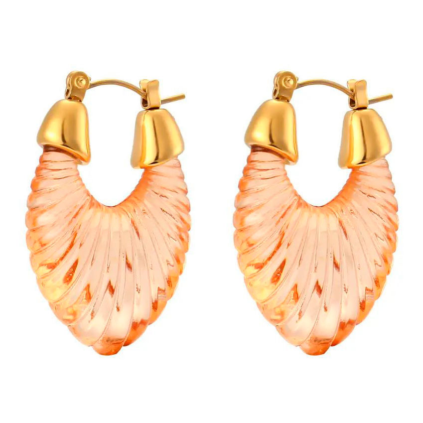 

Серьги из латуни Nouvelle mode E-106-06-O, E-106-06-O