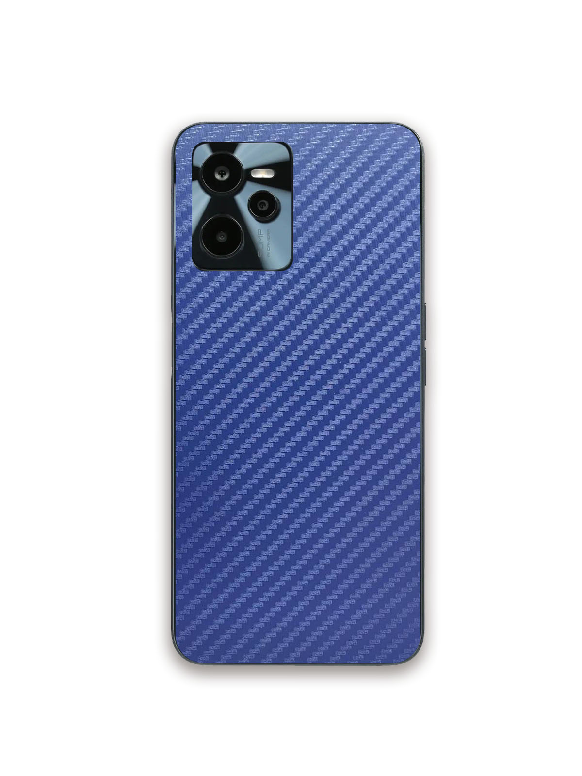 

Гидрогелевая пленка LuxCase на Realme C35, рисунок Синий Карбон, GF10195, GF10195