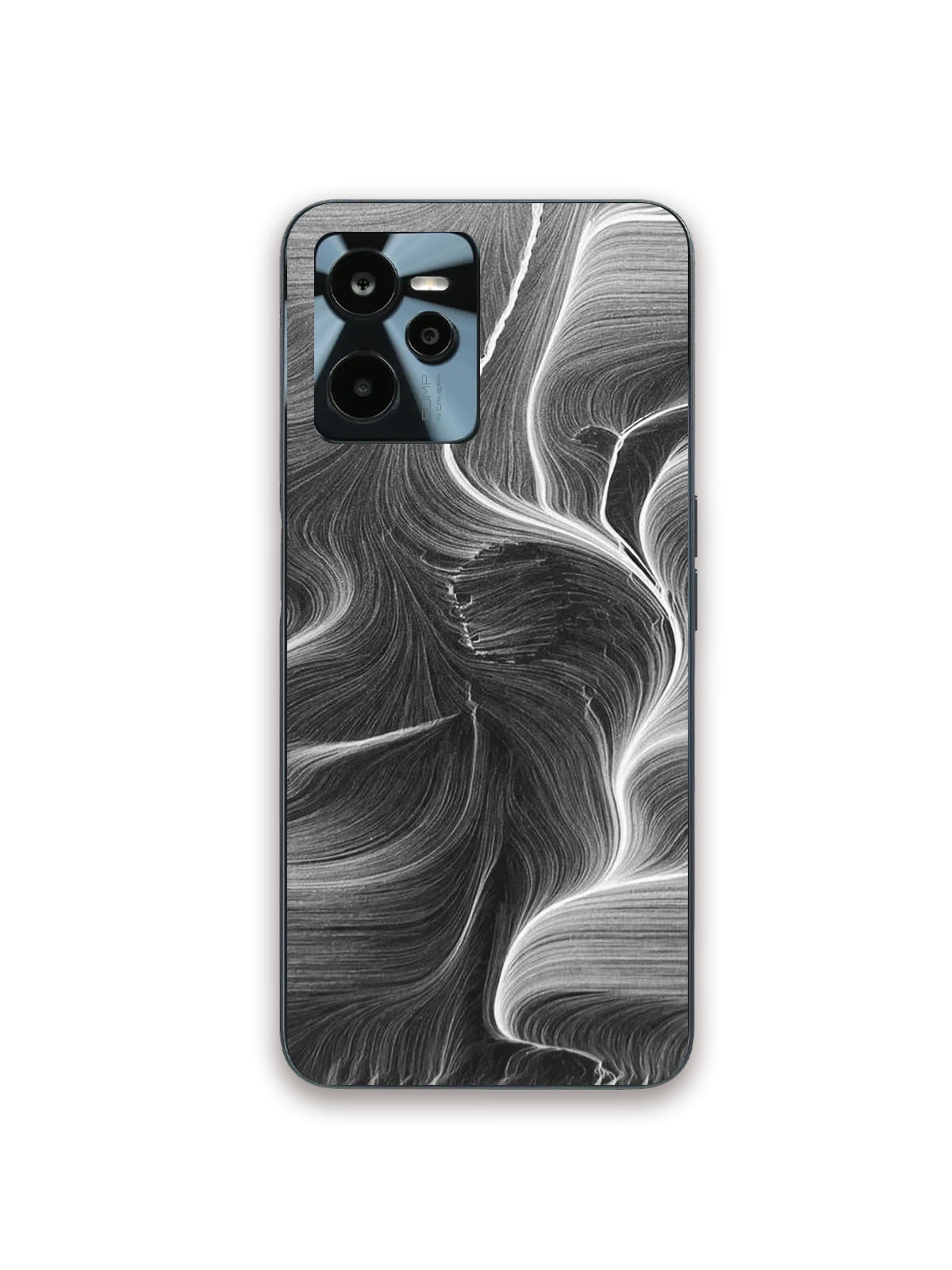 

Гидрогелевая пленка LuxCase на Realme C35, рисунок Гроза, GF10192, GF10192