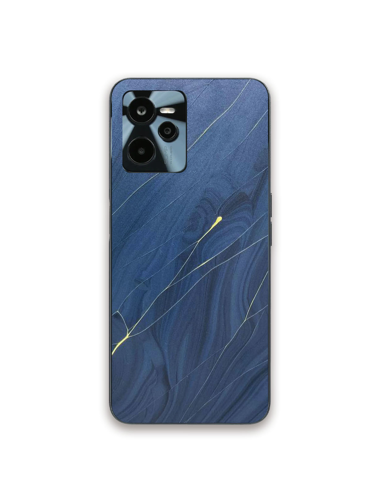 

Гидрогелевая пленка LuxCase на Realme C35, рисунок Малахит Синий, GF10191, GF10191