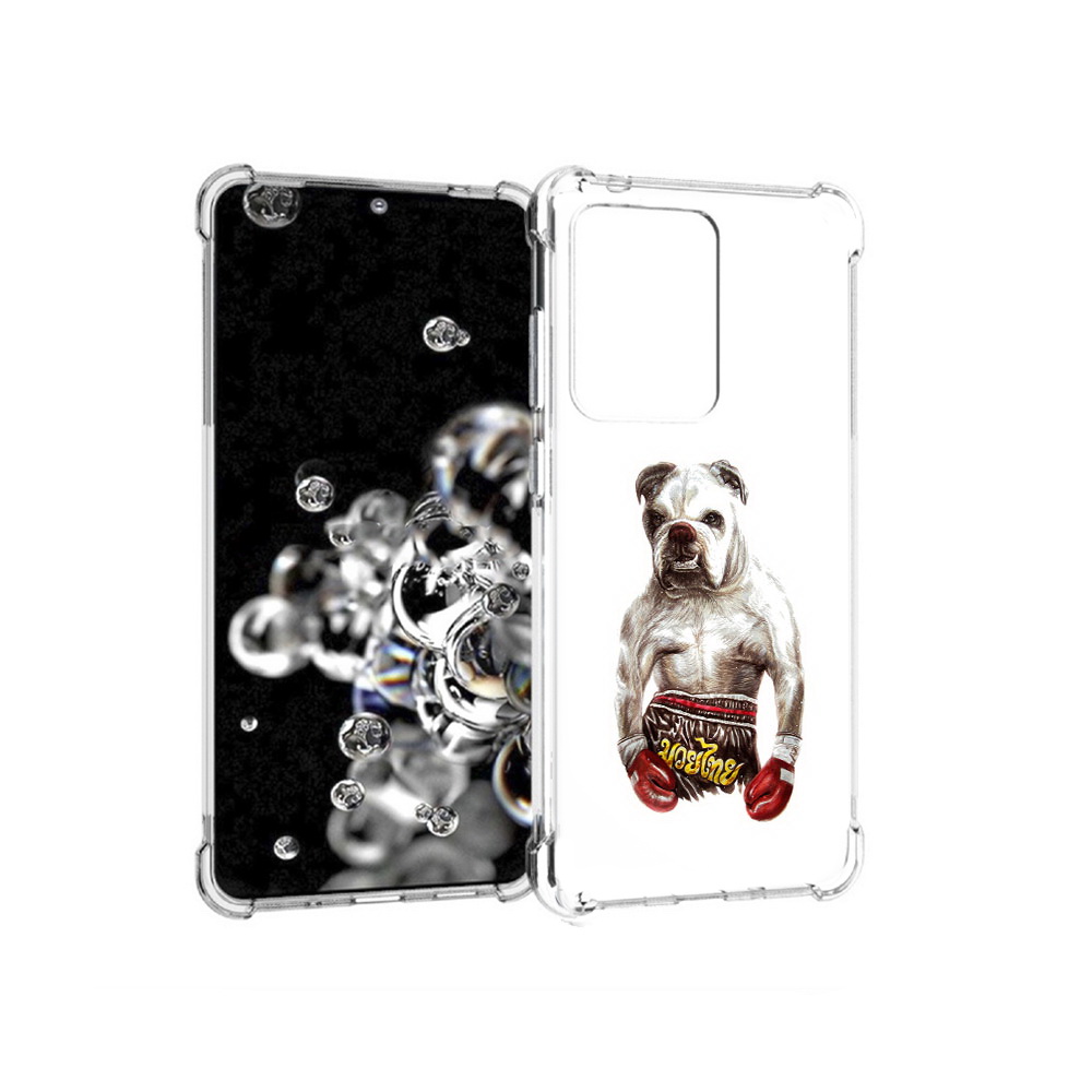 

Чехол MyPads Tocco для Samsung Galaxy S20 Ultra боксер (PT144384.494.243), Прозрачный, Tocco