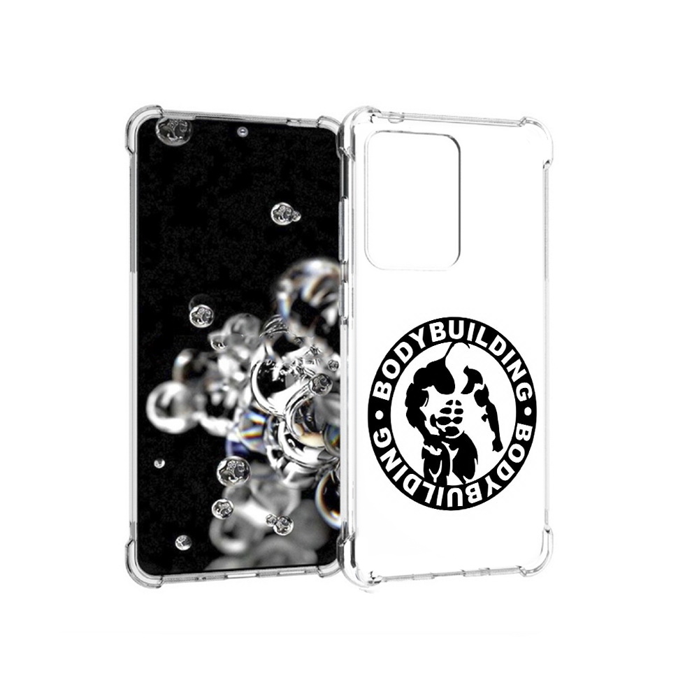 

Чехол MyPads Tocco для Samsung Galaxy S20 Ultra бодибилдинг (PT144384.494.240), Прозрачный, Tocco