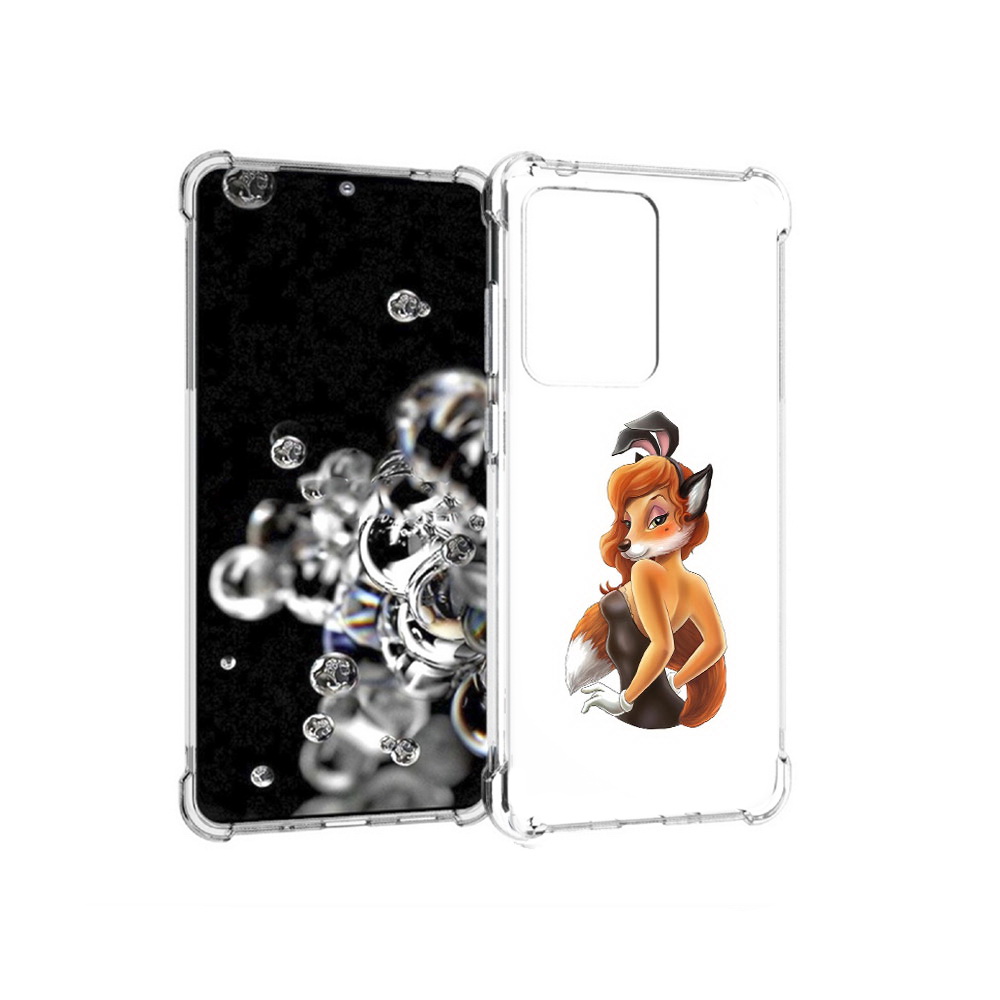 

Чехол MyPads Tocco для Samsung Galaxy S20 Ultra баронесса (PT144384.494.227), Прозрачный, Tocco
