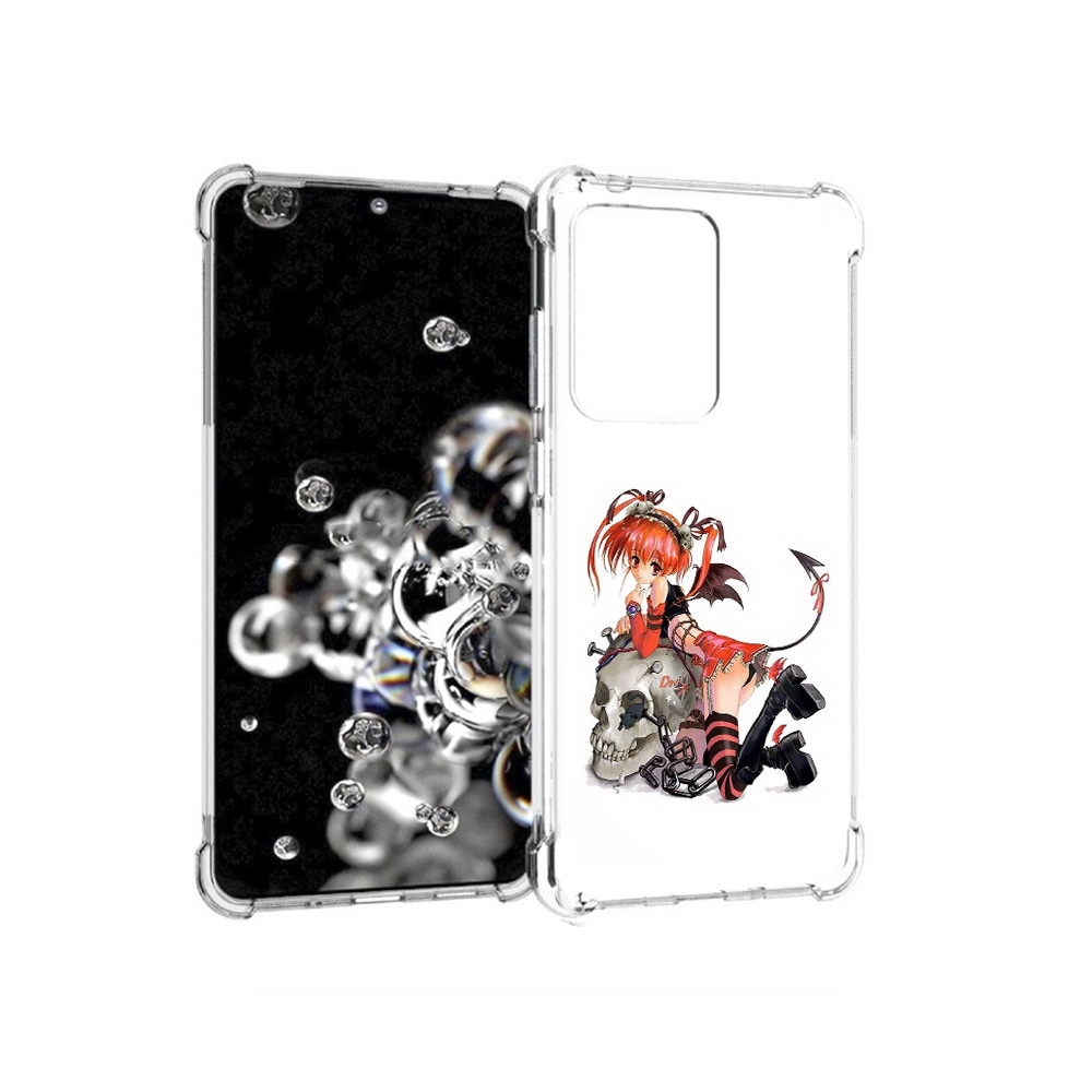 

Чехол MyPads Tocco для Samsung Galaxy S20 Ultra аниме (PT144384.494.221), Прозрачный, Tocco