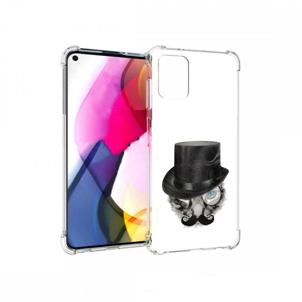 

Чехол MyPads Tocco для Motorola Moto G интелегентный кот (PT227060.366.378), Прозрачный, Tocco