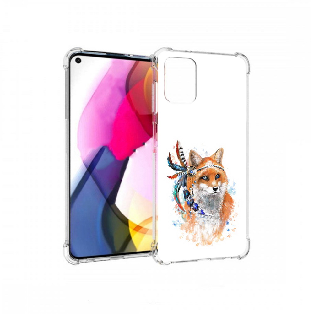 

Чехол MyPads Tocco для Motorola Moto G инду лиса (PT227060.366.377), Прозрачный, Tocco