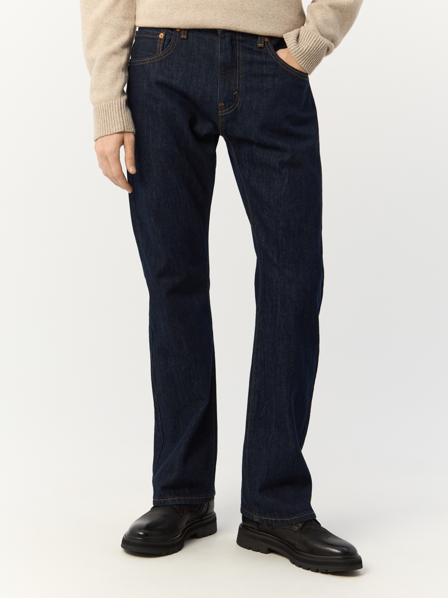 

Джинсы Levi's для мужчин, тёмно-синие, размер W33-L32, 00517-0216, Синий, 00517-0216